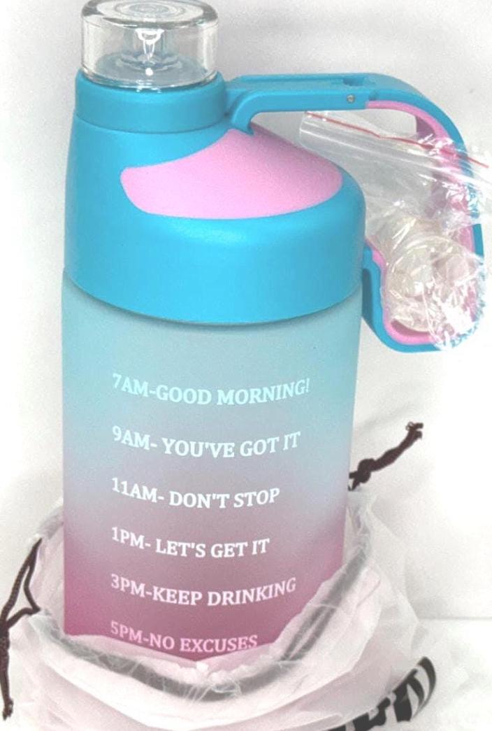 EAILGORL Motivational Time Marker Water Bottle