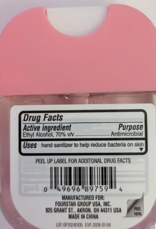 B Pure Moisturizer Hand Sanitizer Watermelon