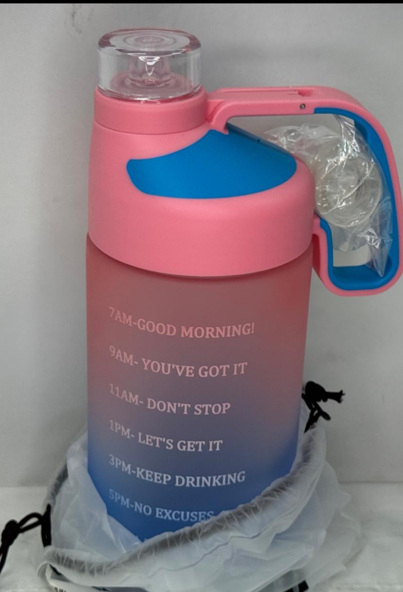 EAILGORL Motivational Time Marker Water Bottle