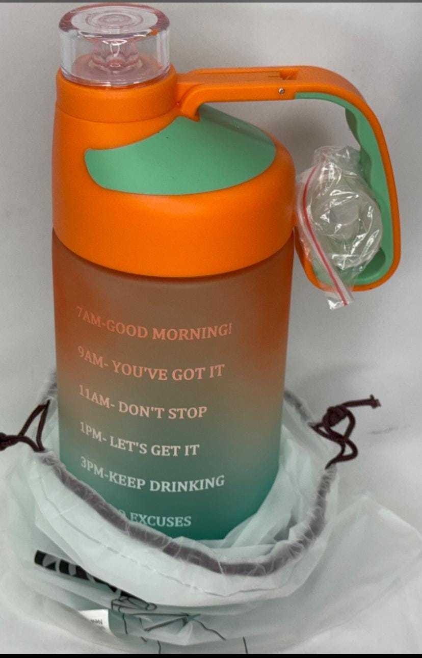 EAILGORL Motivational Time Marker Water Bottle