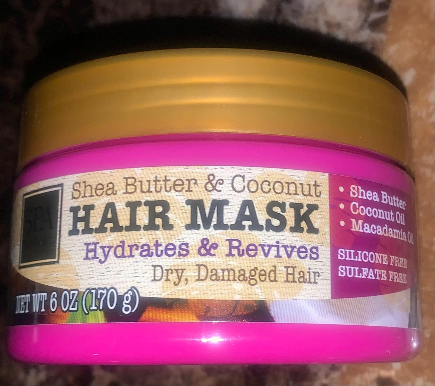 Spa Luxury Shea Butter and Coconut Hair Mask