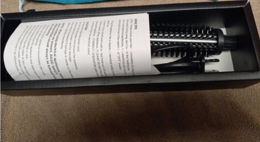 Hair straightener comb