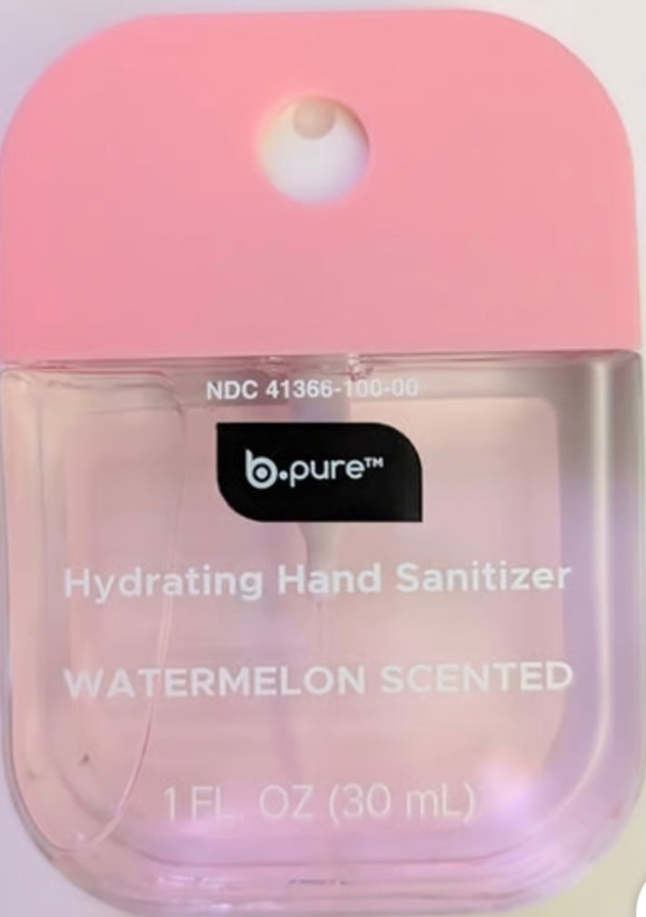 B Pure Moisturizer Hand Sanitizer Watermelon