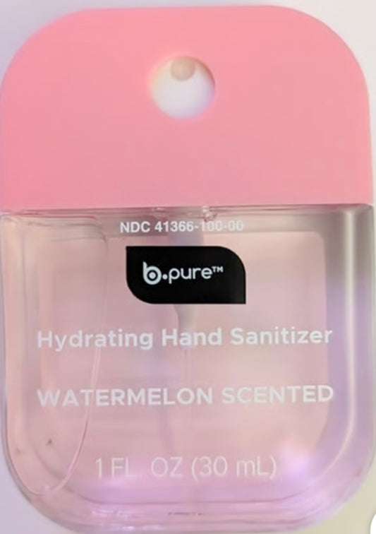B Pure Moisturizer Hand Sanitizer Watermelon