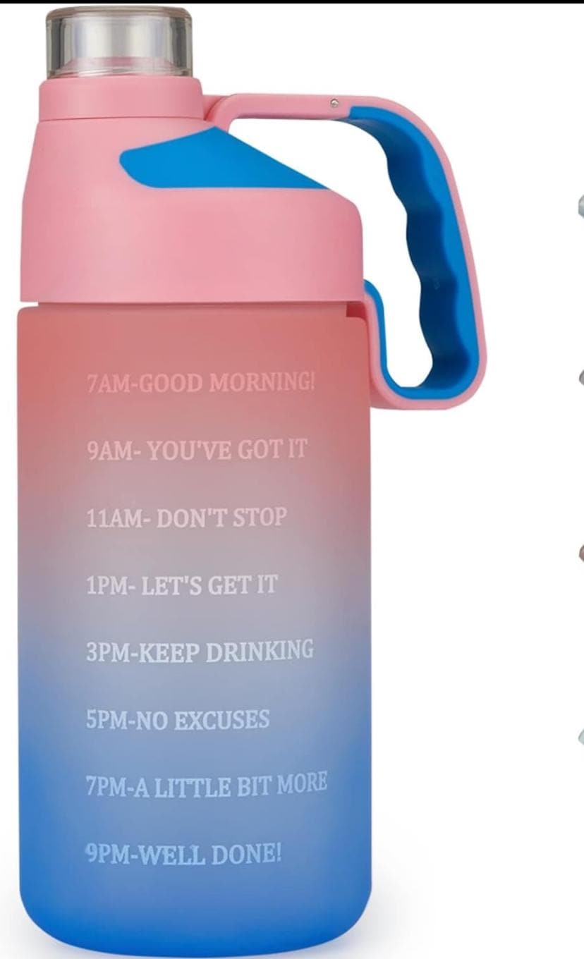 EAILGORL Motivational Time Marker Water Bottle