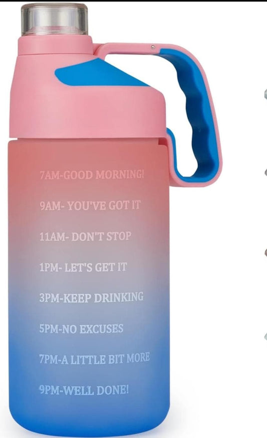 EAILGORL Motivational Time Marker Water Bottle