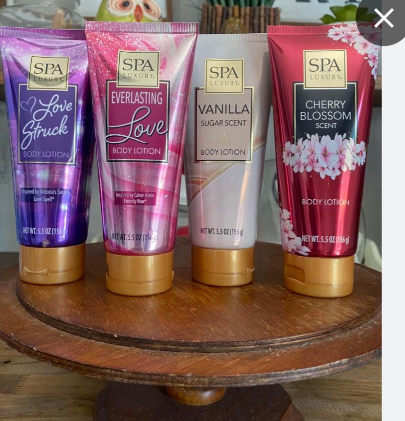 Spa Luxury Body Lotions Set of 4