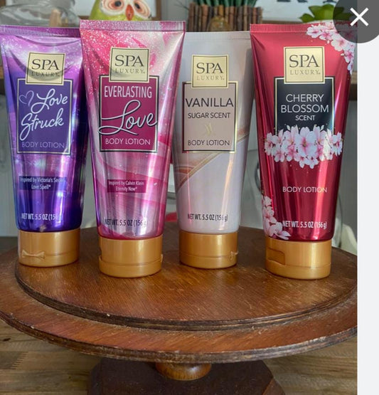 Spa Luxury Body Lotions Set of 4