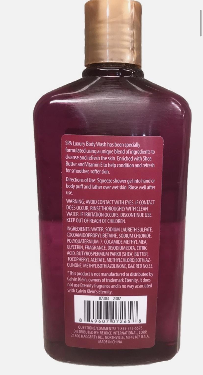 Spa Luxury Everlasting Love Body Wash