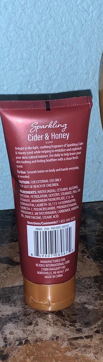 Spa Luxury Sparkling Cider and Honey