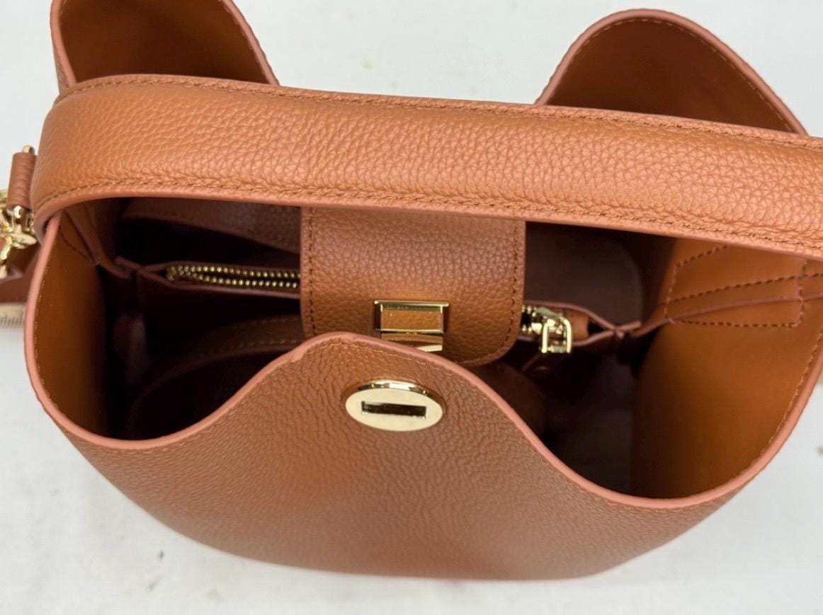 Brown Wrist Purse