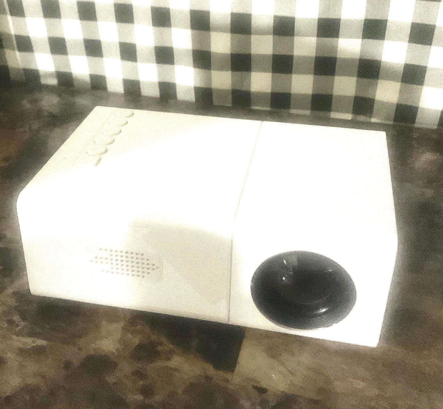 2025 Portable Mini Projector - HD LED Video Projector with Built-in Speaker.