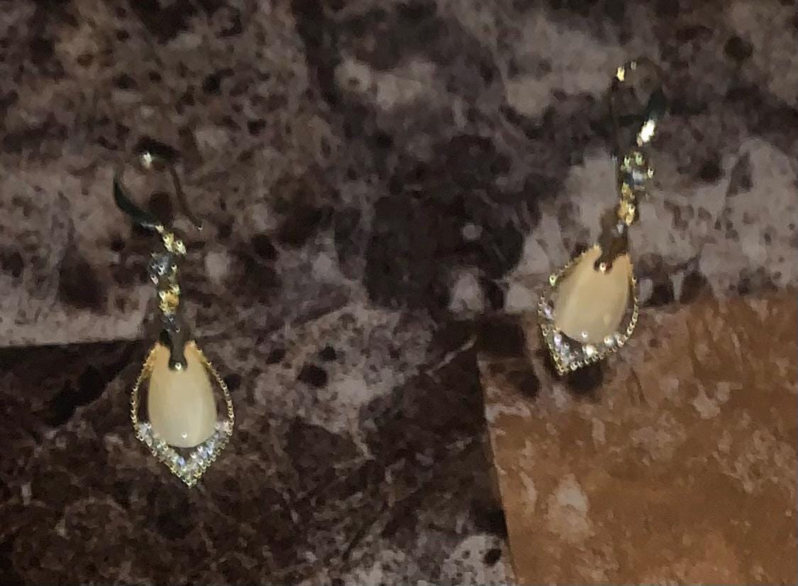 Jeweled Pair of Earrings