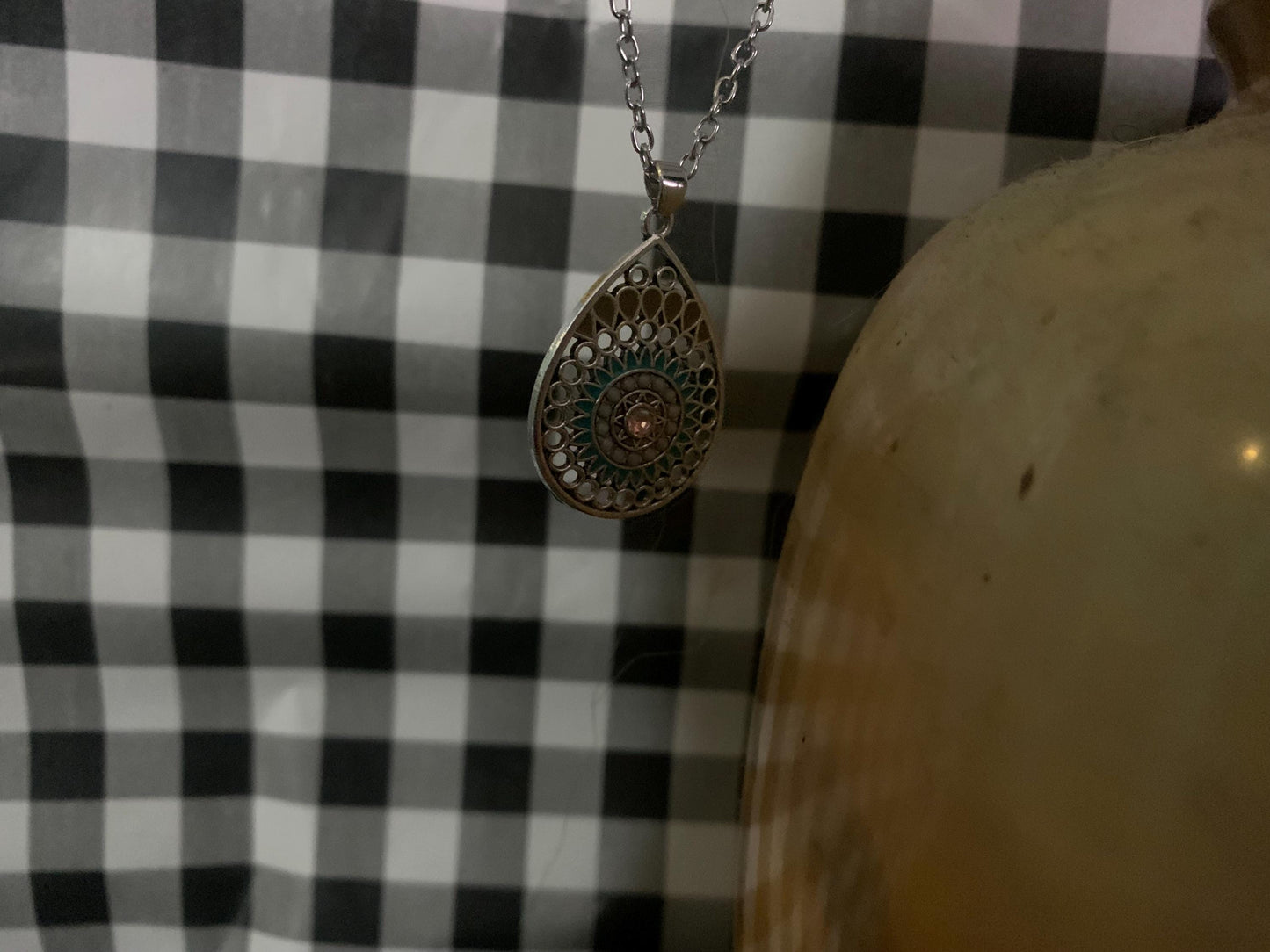 3 PC Retro Set with Silvery Water Drop Hallow Style