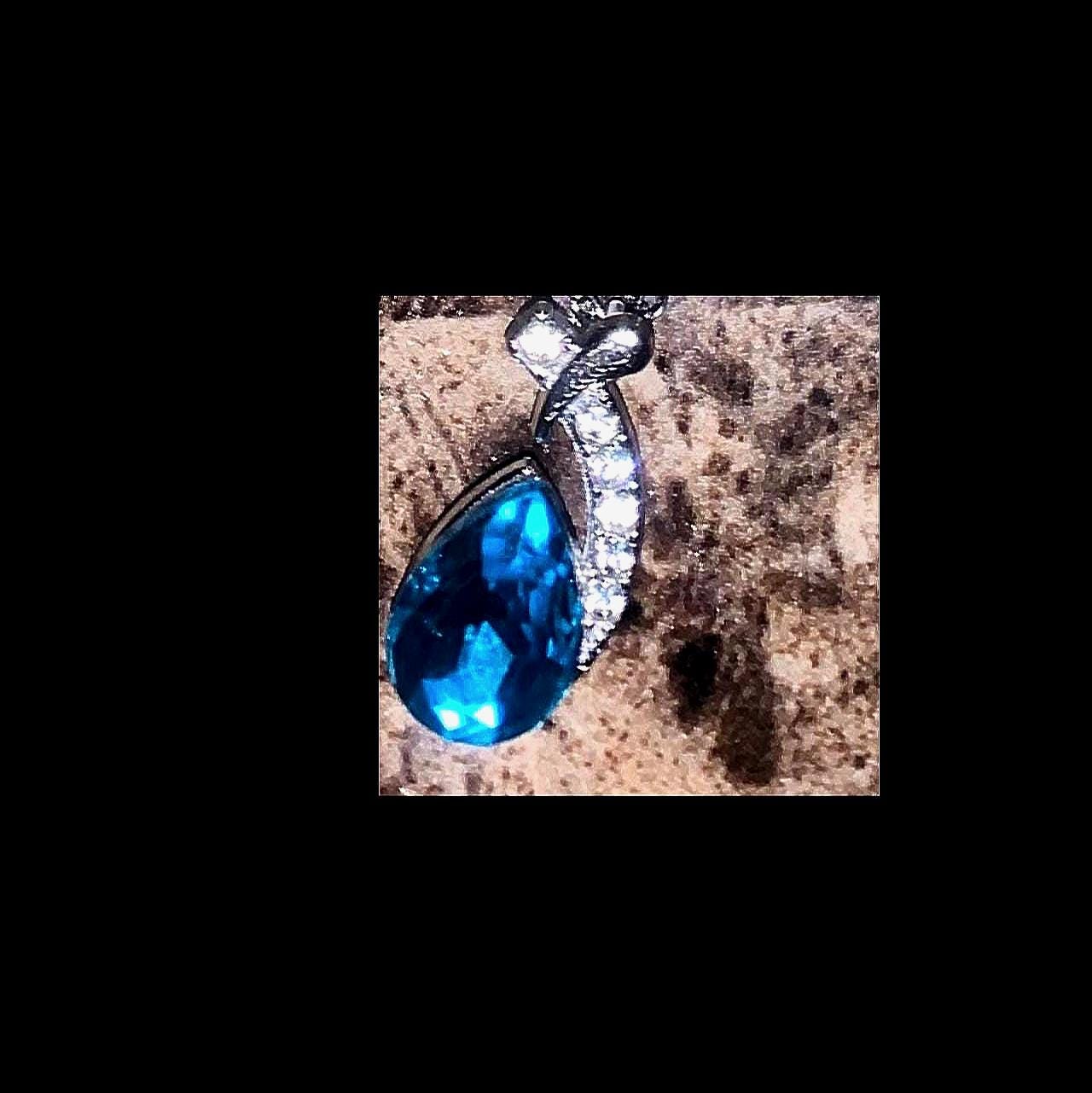 Fashion Blue Mermaids Jewelry Set