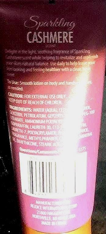 Spa Luxury Cashmere Body Lotion