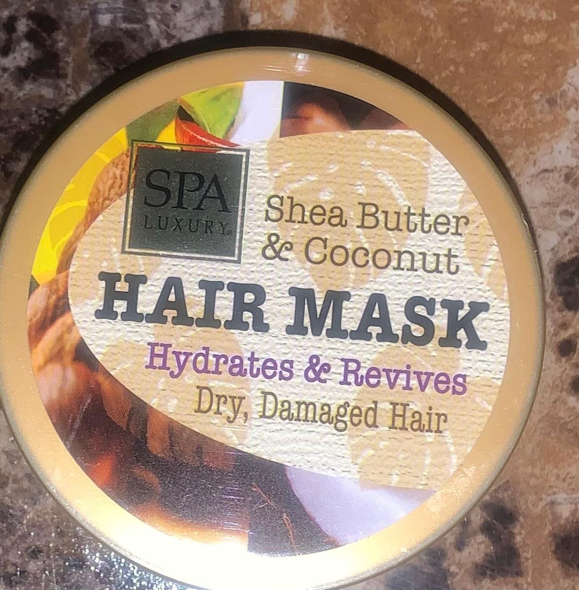 Spa Luxury Shea Butter and Coconut Hair Mask